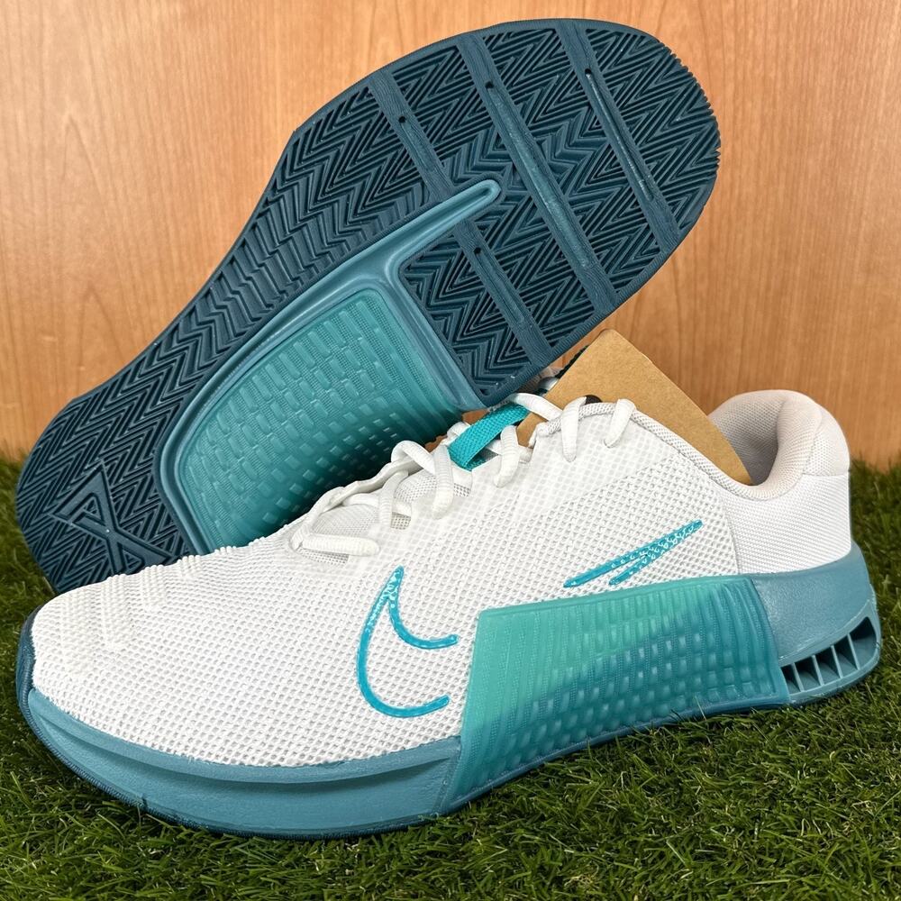 Nike Metcon 9 White Smokey Blue Training Shoes DZ2617-105 Men's Size 11.5